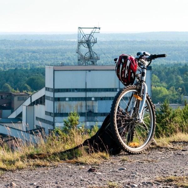 Mountain biking has revitalized a number of former mining towns. 