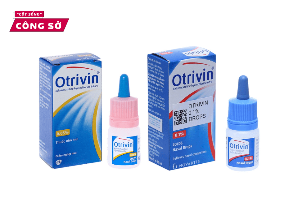 Thuốc Otrivin 0.05 - 0.1%

