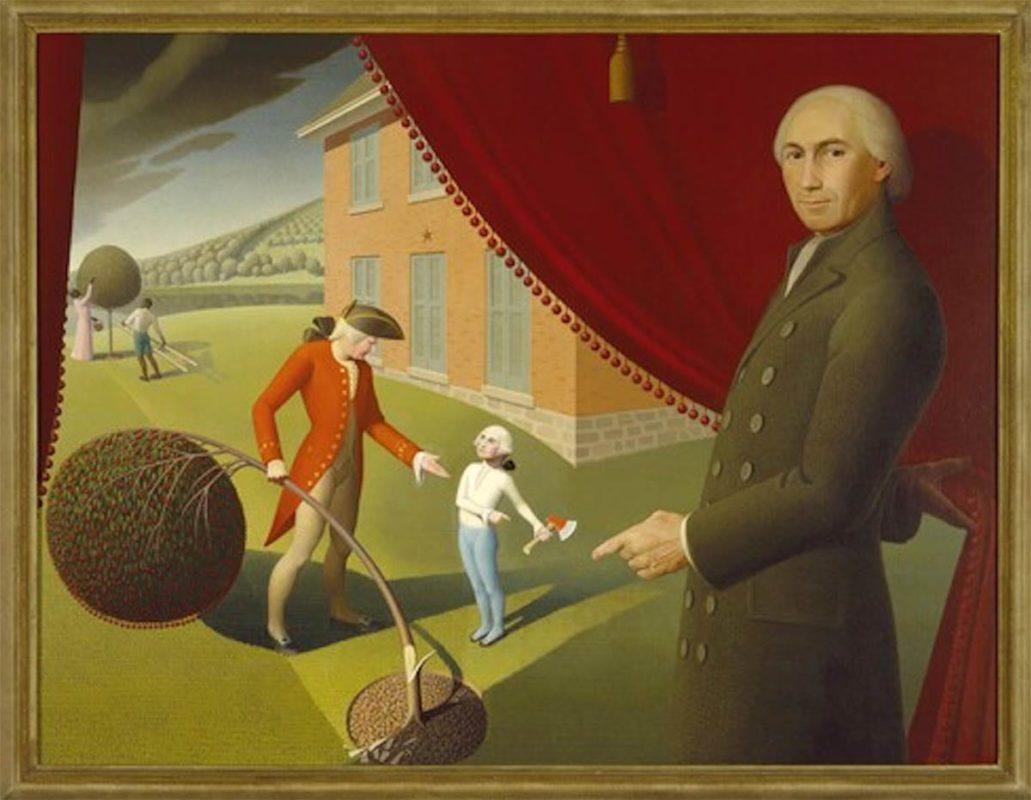 parson weems fable grant wood