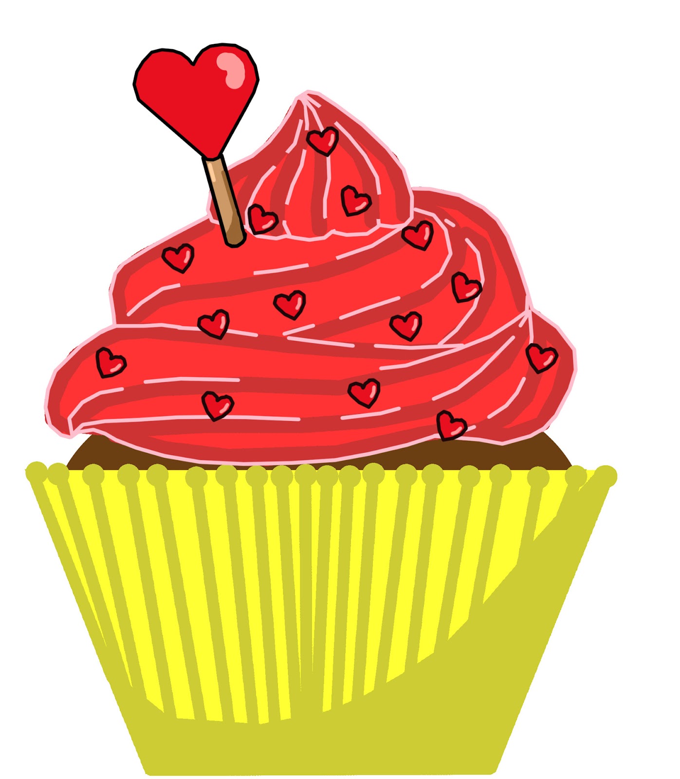 Valentine&#39;s Day Cupcake