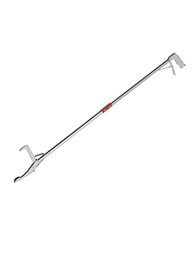 RAOMEIDE 30In Fireplace Tongs Log Grabber, Fire Tongs for Fire Pit, Campfire Firewood Tongs Outside