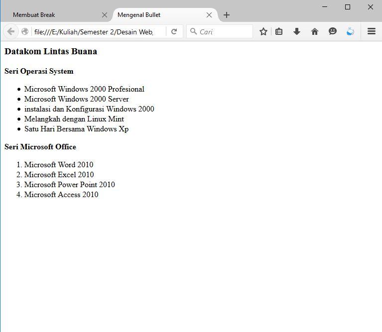 E:\Kuliah\Semester 2\Desain Web\Tugas\Blogspot\MODUL 3\Bullet\Hasil.JPG
