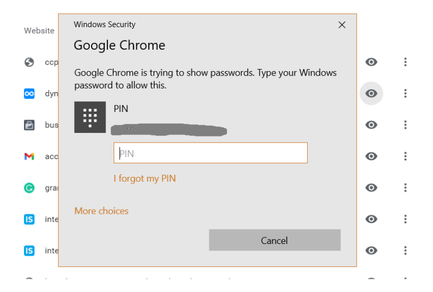 find saved passwords in Google Chrome
