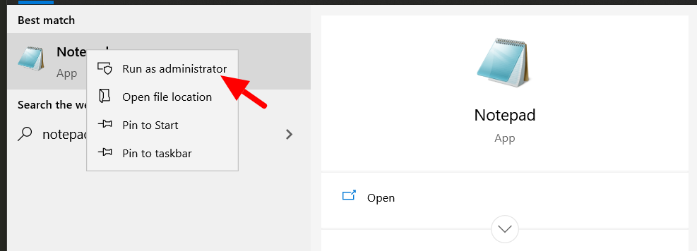 screenshot-of-notepad-with-administrator-access