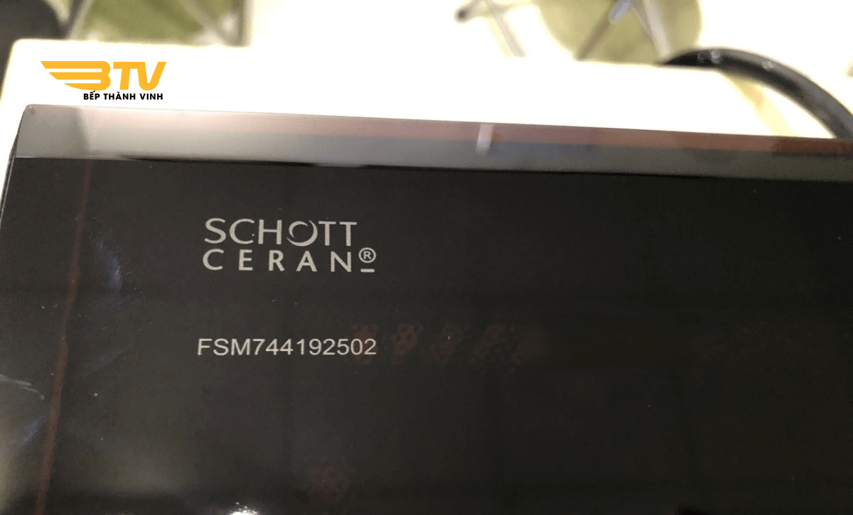 mặt kính Schott Ceran Bếp từ Faster FS-744M