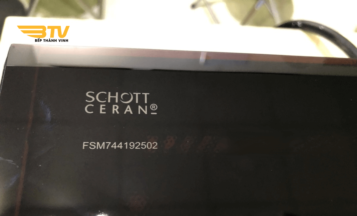 mặt kính Schott Ceran Bếp từ Faster FS-744M