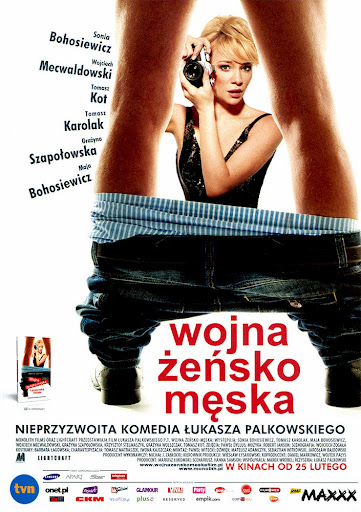 Przód ulotki filmu 'Wojna Żeńsko-Męska'