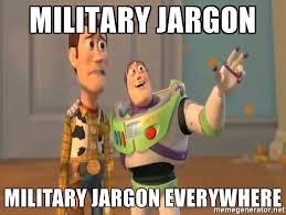 military jargon everywhere