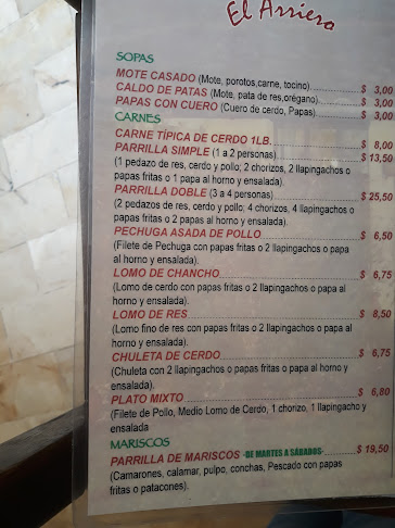El Arriero, Parrillada - Restaurante
