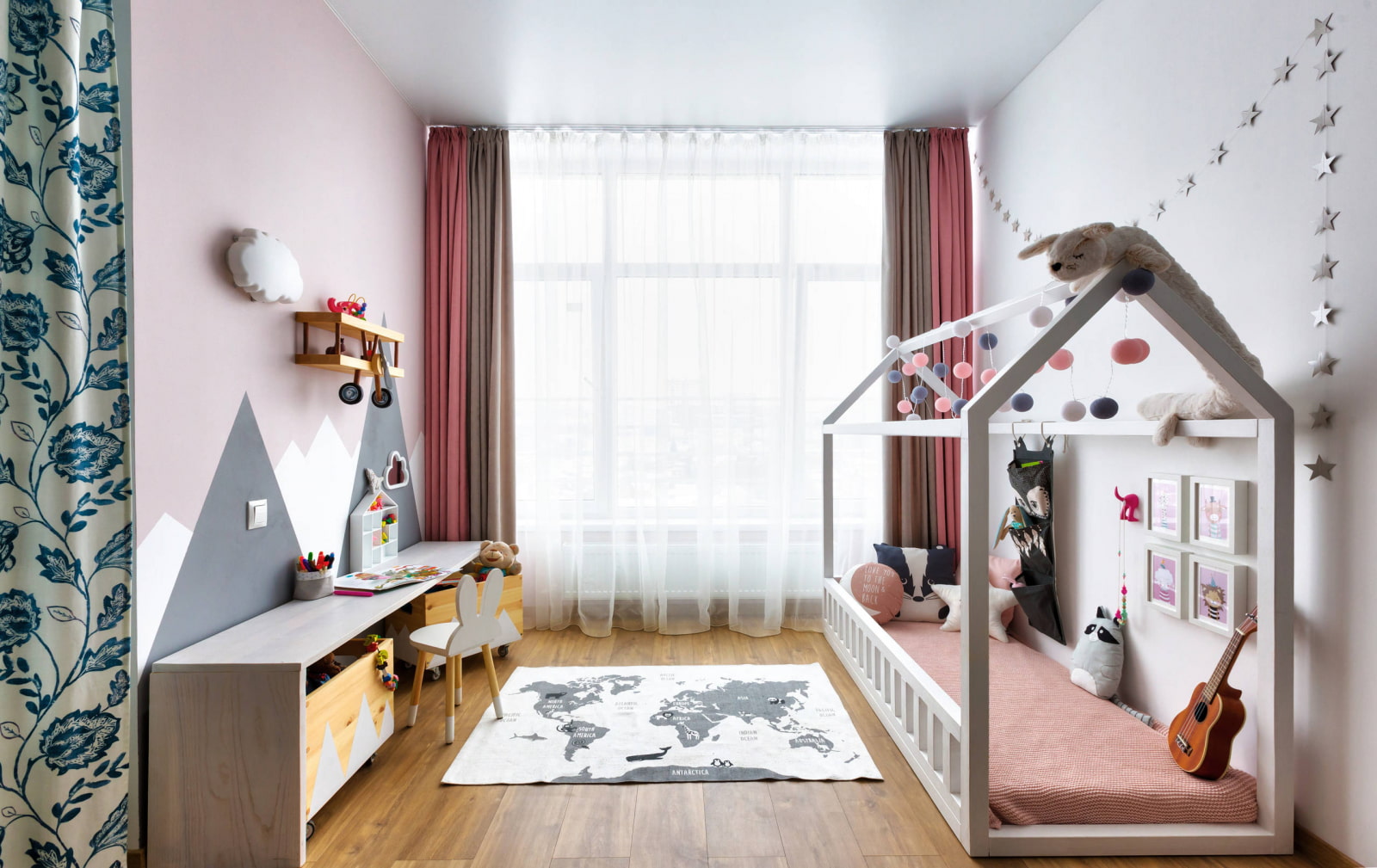 Как обустроить детскую комнату: советы по организации пространства в детской