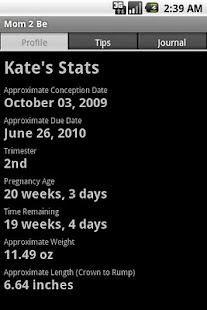 Download Mom 2 Be Pregnancy Tracker apk