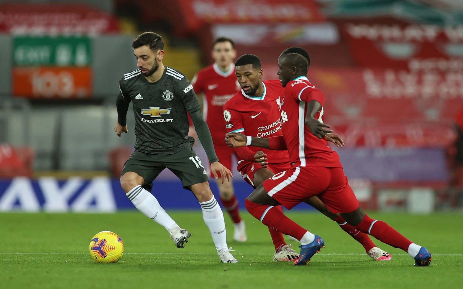 Liverpool and Manchester United thrash out goalless draw which will please  Ole Gunnar Solskjaer