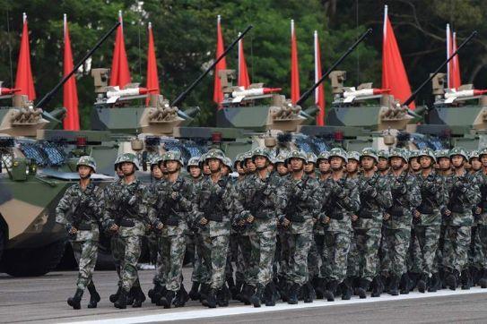 中国官媒警告美国:驻港解放军非摆设 将为香港局势托底