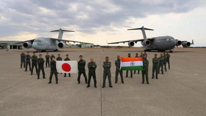 Indian, Japanese air forces take part in Shinyuu Maitri bilateral exercise  - India Today