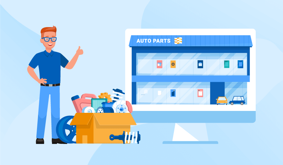 how to sell auto parts online