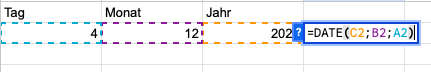 Das Excel Datum formatieren