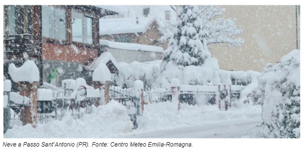 Report dell'evento meteorologico del 14-15 febbraio 2022 - Allerta Emilia  Romagna