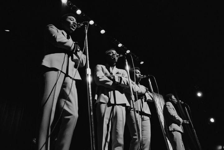 The O'Jays in concert, circa 1965.