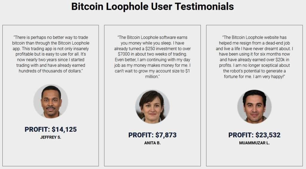 Bitcoin Loophole brukeruttalelser