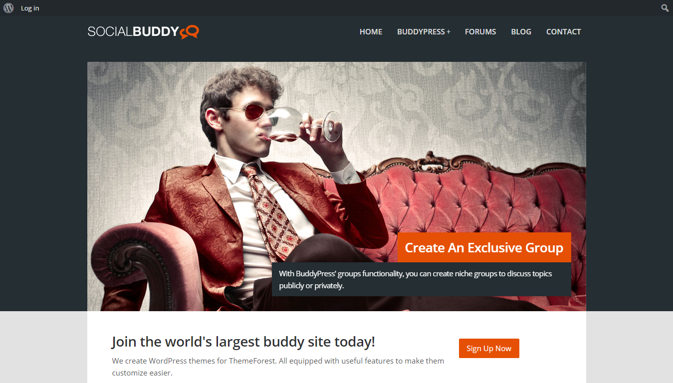 Amigo Social - Tema WordPress & BuddyPress