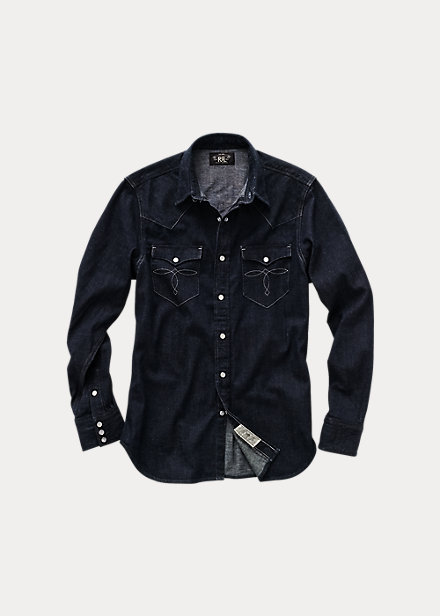 Heavy Raw Denim Western Shirts For Double Denim Perfection - Denimhunters