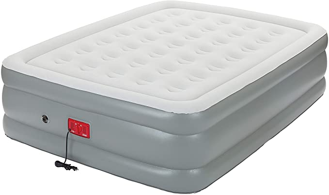 Do not exceed 90% inflation in order to fix an air bed that deflates overnight