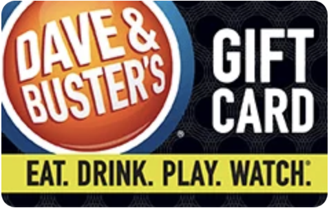 Buy Dave & Buster's Gift Cards
