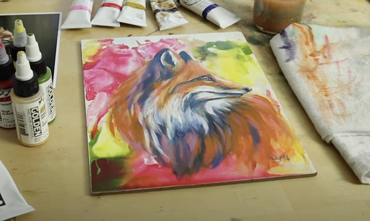How to Paint a Fox