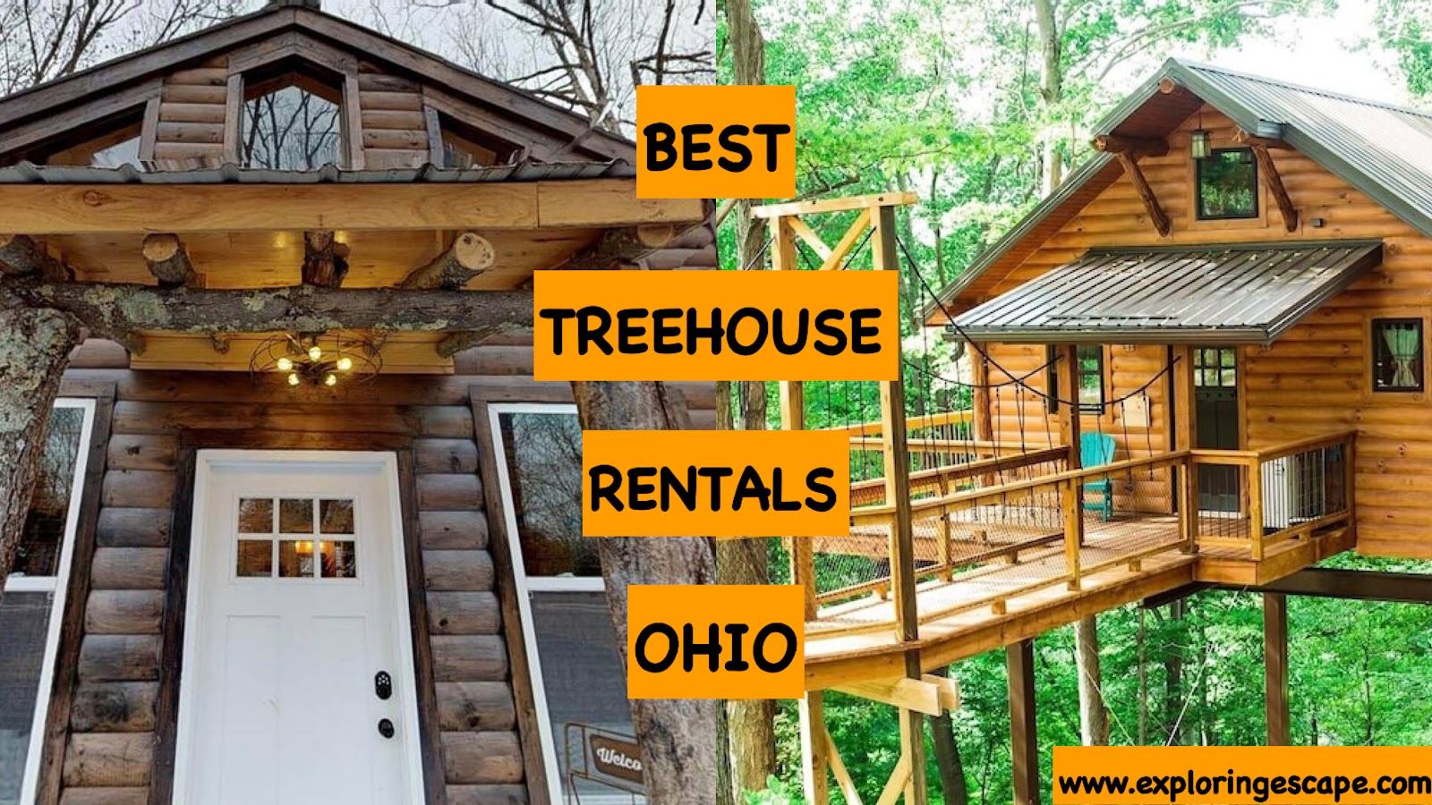 Treehouse Rentals in Ohio