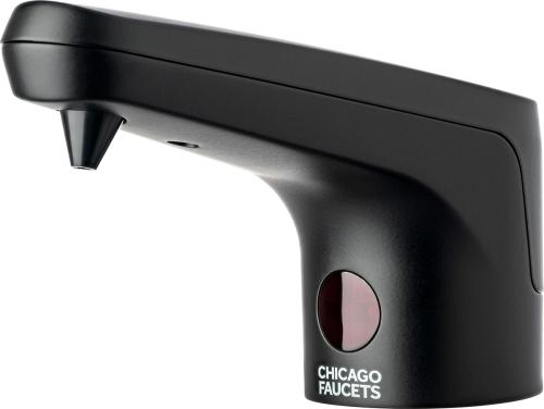 Image of Chicago Faucet's E-Tronic 80 Soap Dispenser in Matte Black