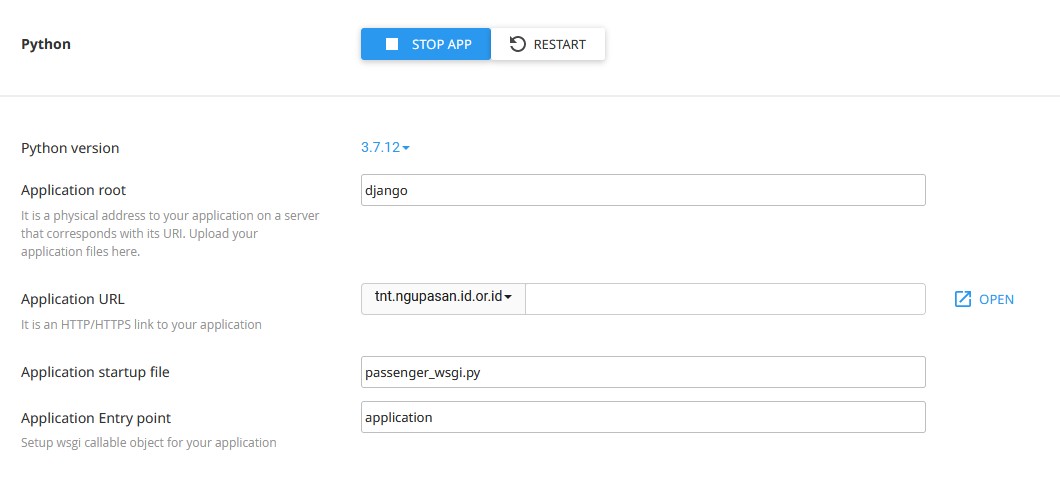 Panduan Deploy Website Berbasis Python di cPanel