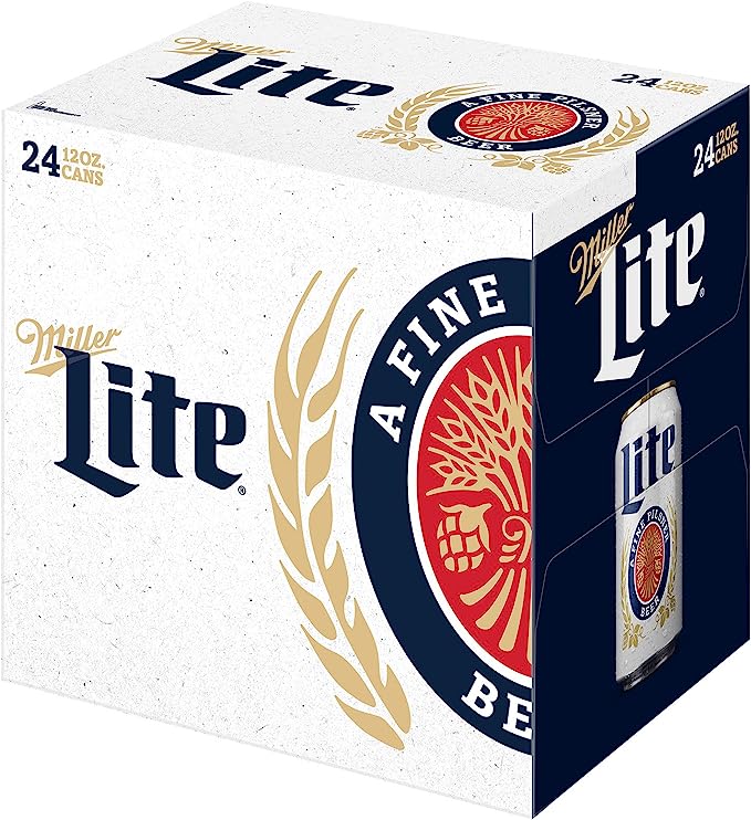 12-ounce can of light calorie beer for weight loss