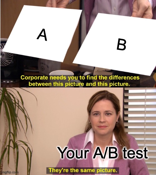 The Office A/B test
