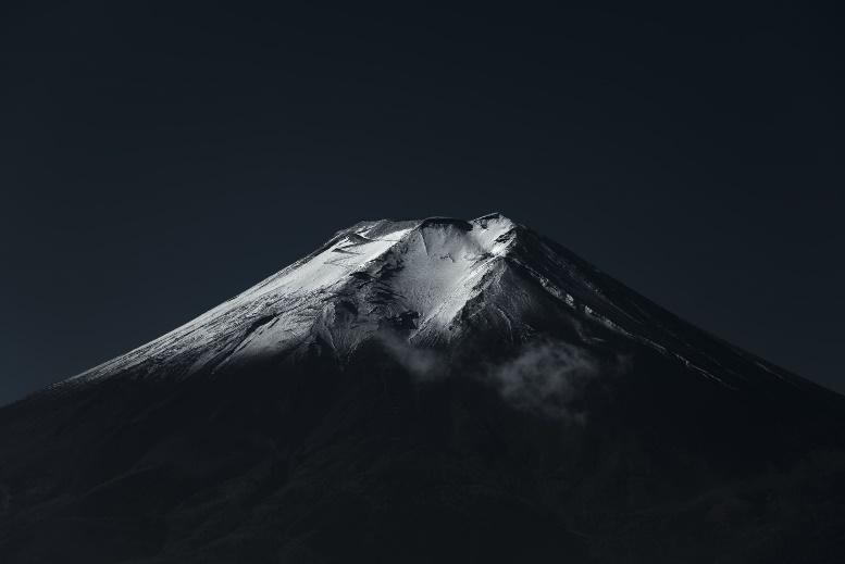 Snow on mountain