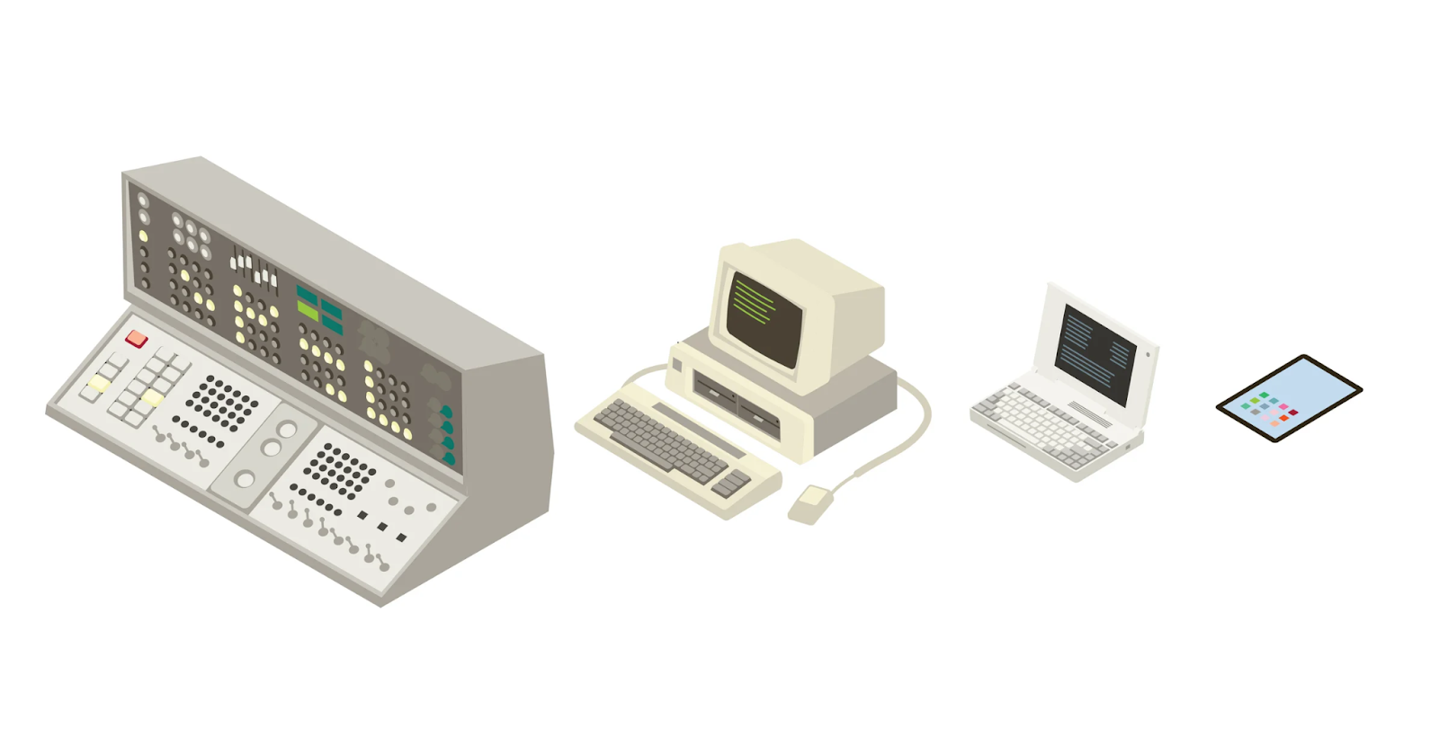 Image of computer generations