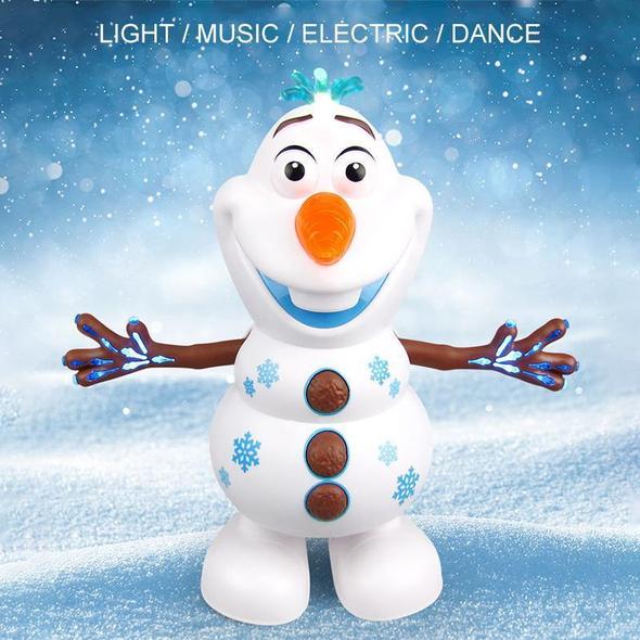 Musical Dancing Snowman Toy