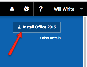 Install Office 2016