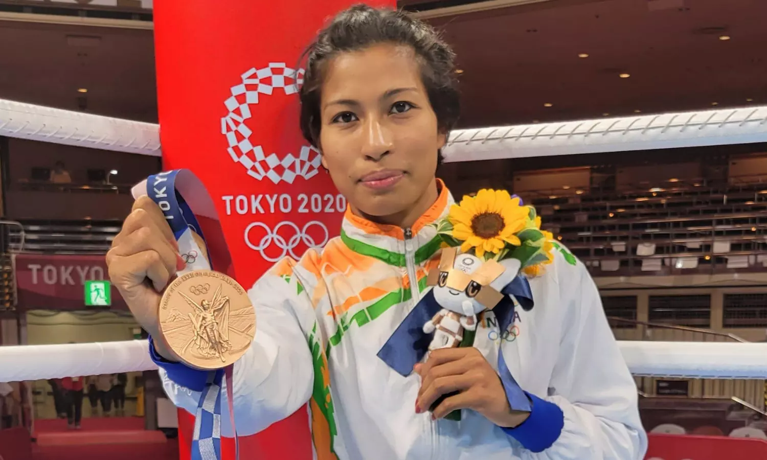 Lovlina Borgohain won a Bronze in Tokyo Olympics last year