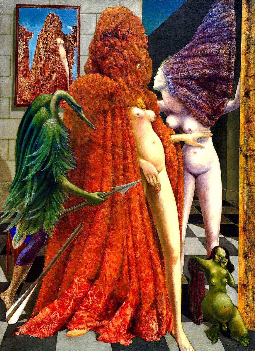 max ernst surrealist painter bride attirement