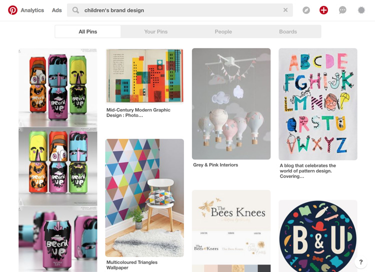 How to Create Your Client's Brand Identity in a Single Day — Pinterest Search