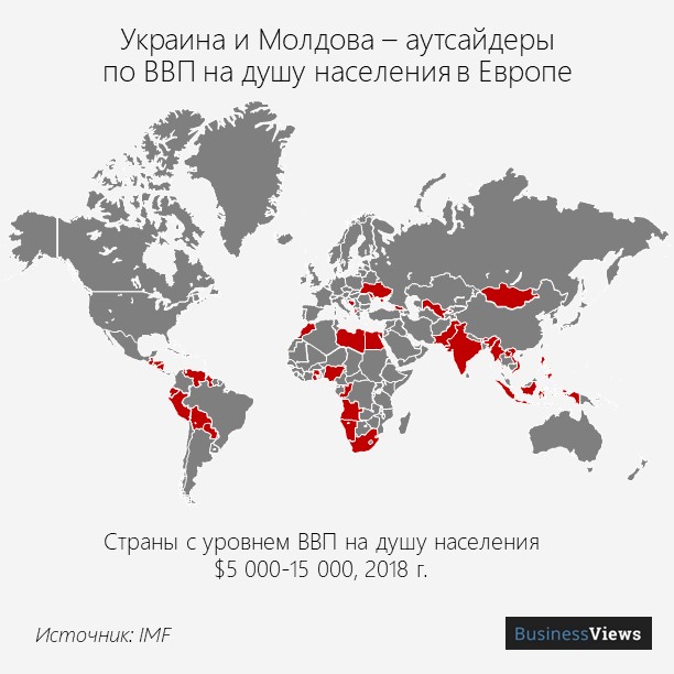 ввп на душу населения Украина