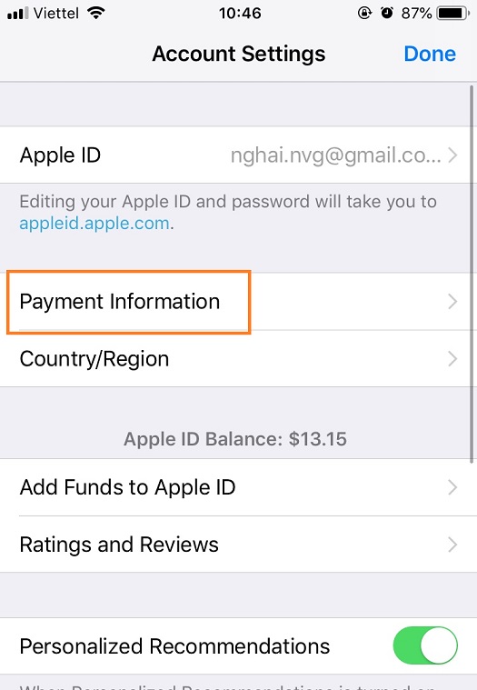 Hướng dẫn đổi lại khu vực tài khoản iTunes Mỹ để không bị tính thuế 4