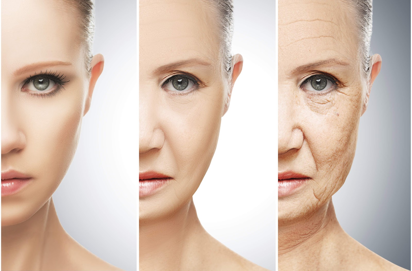 Sự suy giảm collagen theo thời gian khiến các dấu hiệu lão hóa xuất hiện dần trên da