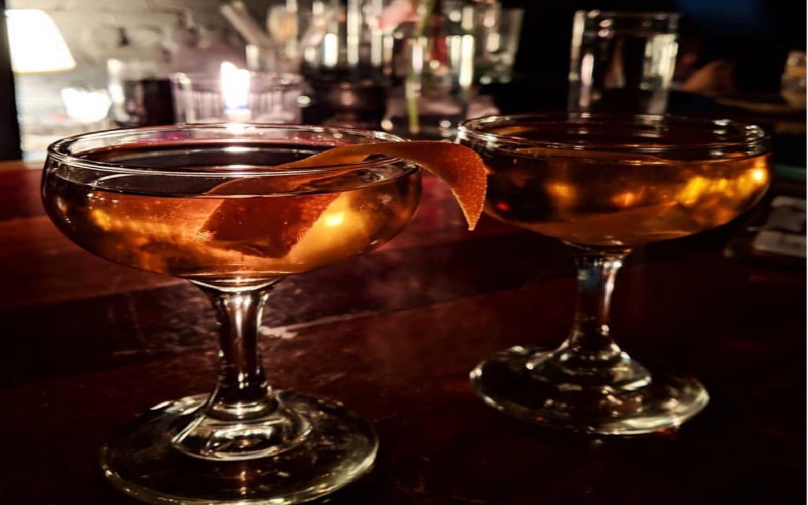 Cocktails at the Emerald, Vancouver