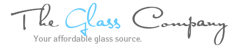 Le logo de la société de verre