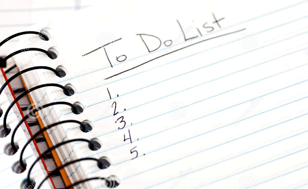 to do list