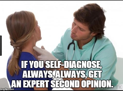 Self-diagnose meme