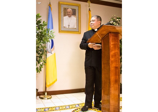 The Holy See’s Permanent Observer to the United Nations, Archbishop Bernardito Auza - AP