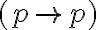 (prightarrow p)