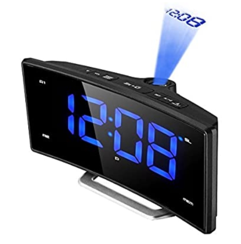 projection alarm clock